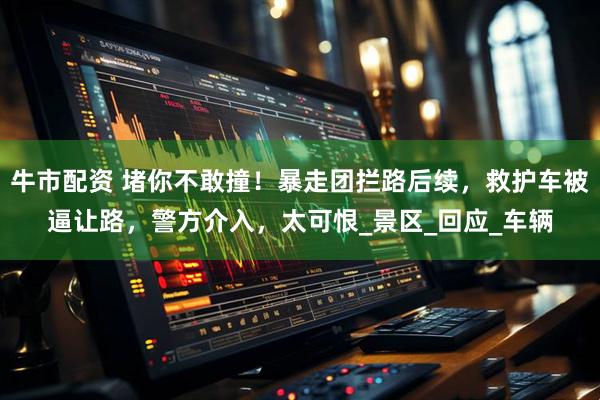 牛市配资 堵你不敢撞！暴走团拦路后续，救护车被逼让路，警方介入，太可恨_景区_回应_车辆
