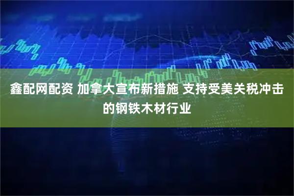 鑫配网配资 加拿大宣布新措施 支持受美关税冲击的钢铁木材行业